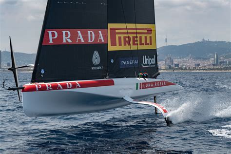 lunghezza barca prada|Luna Rossa, tutto sulla barca a vela: velocità  .